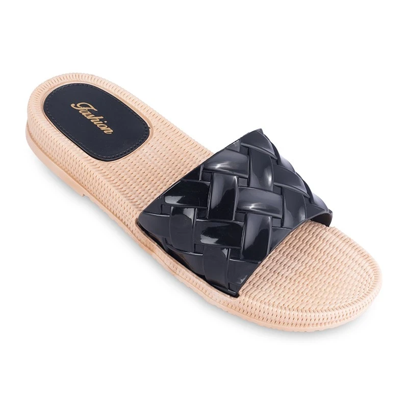 Slipper Rozhin PAPA PVC colors Black