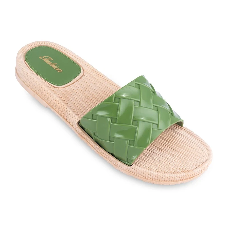 Slipper Rozhin PAPA PVC colors Green