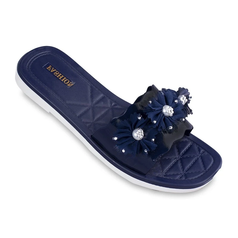 Slipper Jeyran PAPA PVC colors Navy Blue