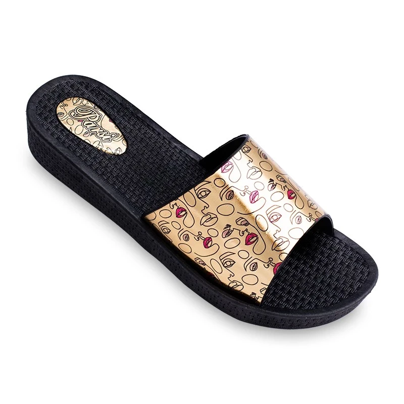 Slipper Peranses Parsi colors Golden