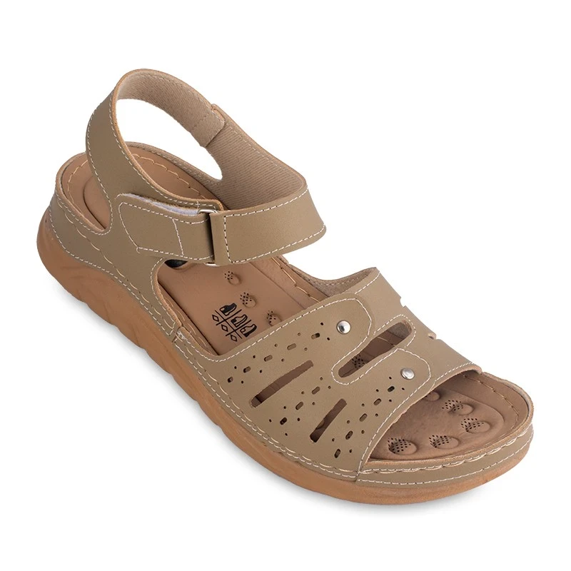 Stilettosy Sandals 8006 PAPA PU colors Cream