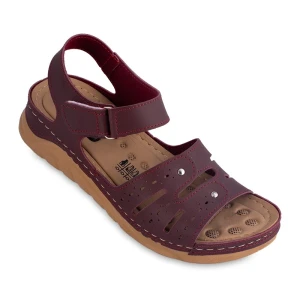 Stilettosy Sandals 8006 PAPA PU colors Crimson