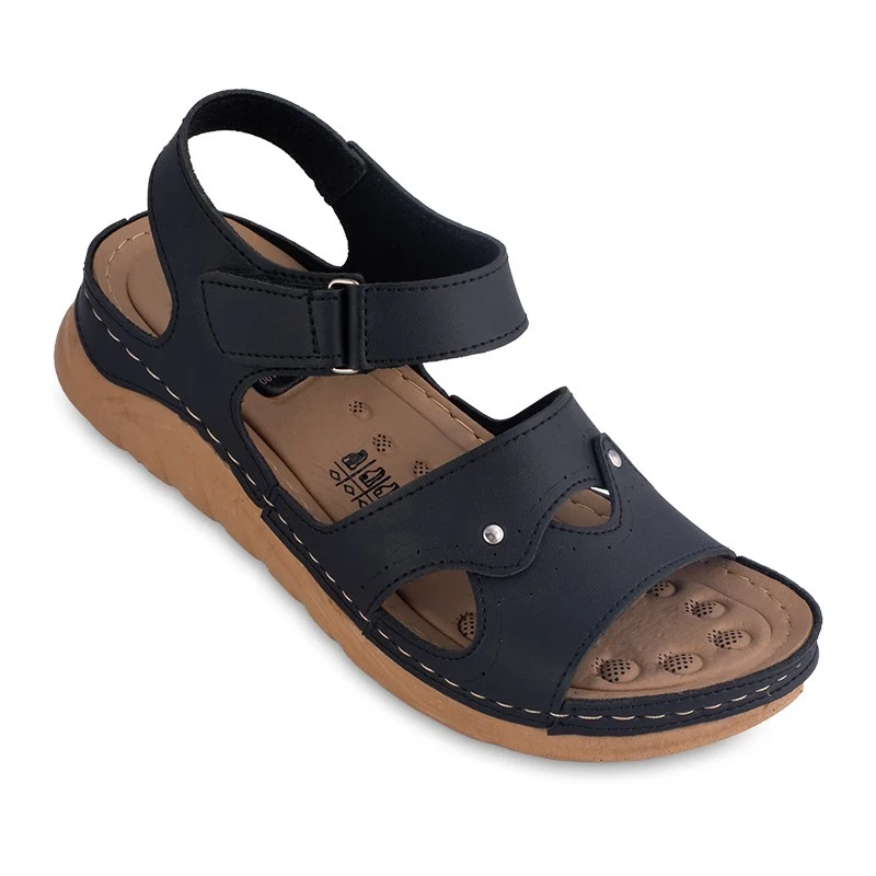 Stilettosy Sandals 8007 PAPA PU colors Black