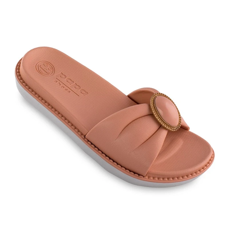 Slipper Asal PAPA PVC colors Sausage