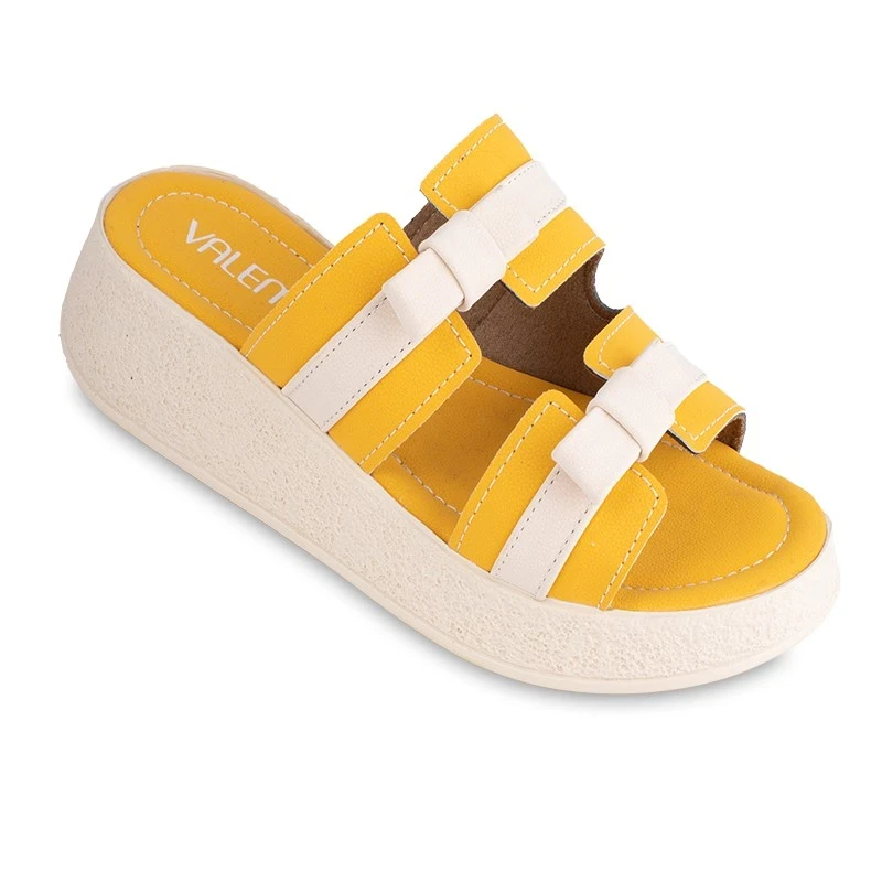 Sandal Rosha Valemo colors Yellow