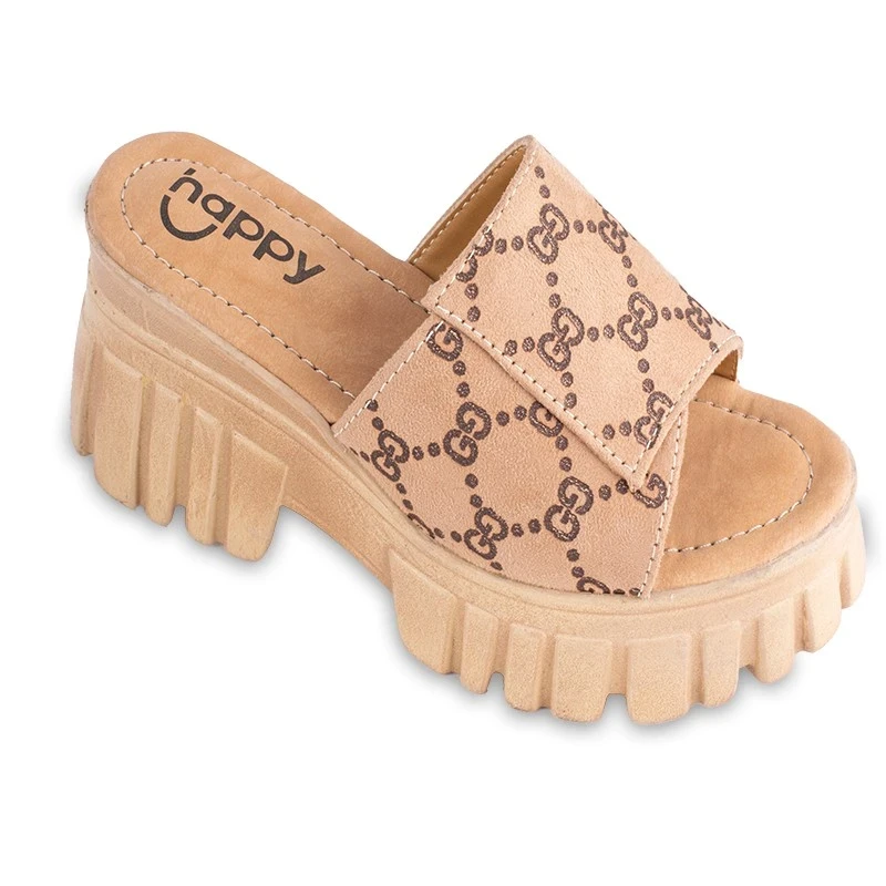 Sandal Setia Happy colors Cream