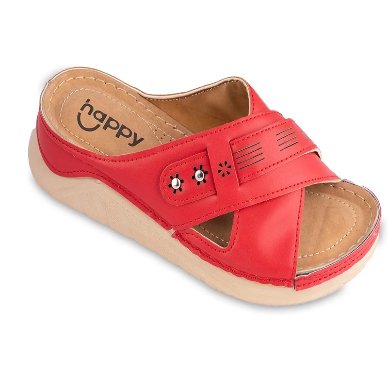 Sandal Sogol Happy colors Red