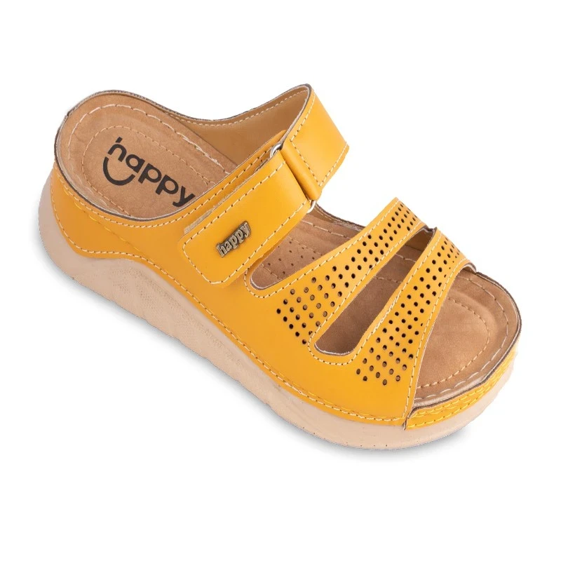 Sandal Golbarg Happy colors Yellow
