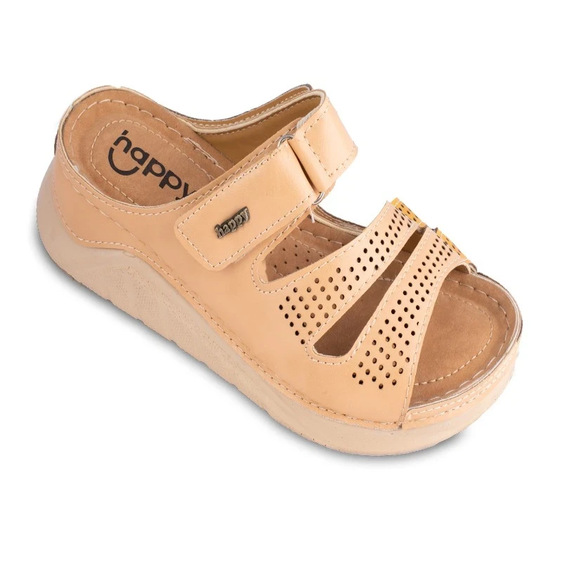 Sandal Golbarg Happy colors Cream