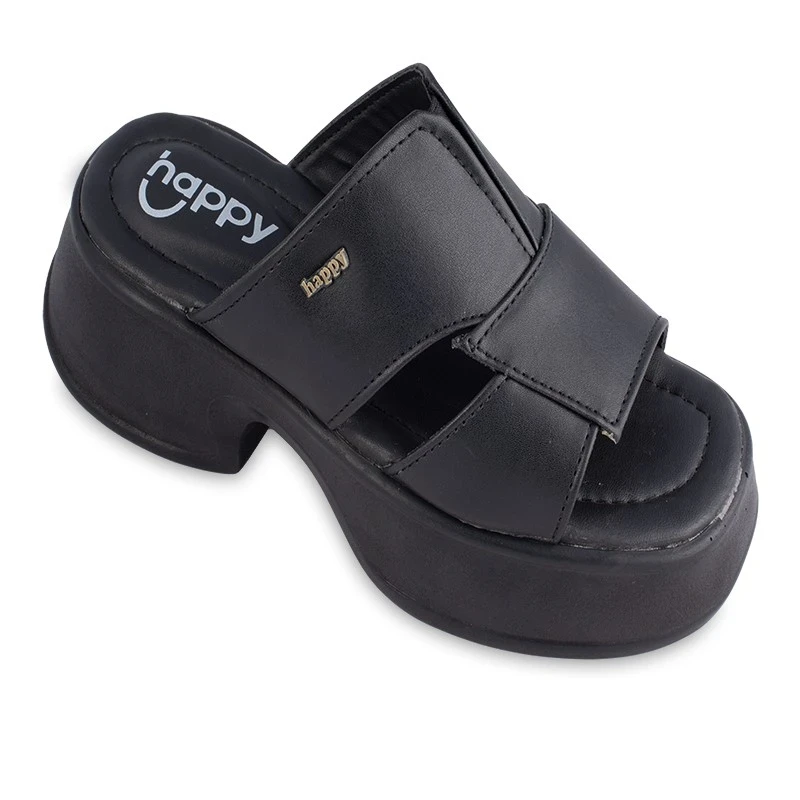 Sandal Ahoo Happy colors Black