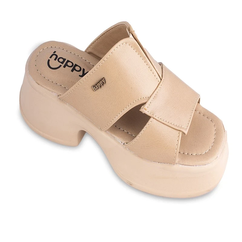 Sandal Ahoo Happy colors Cream