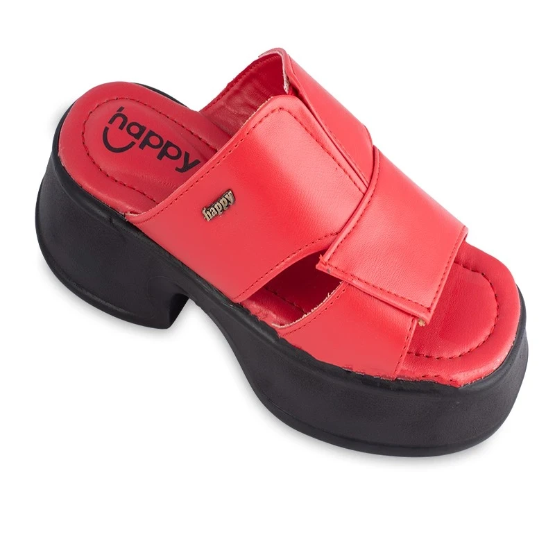Sandal Ahoo Happy colors Red