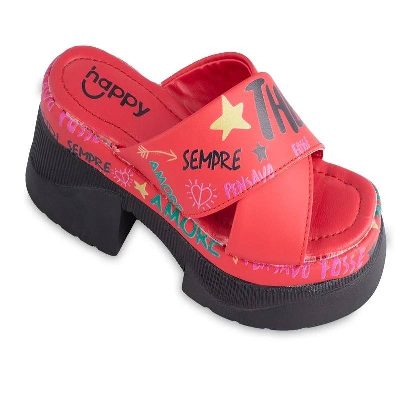 Sandal Rira Happy colors Red