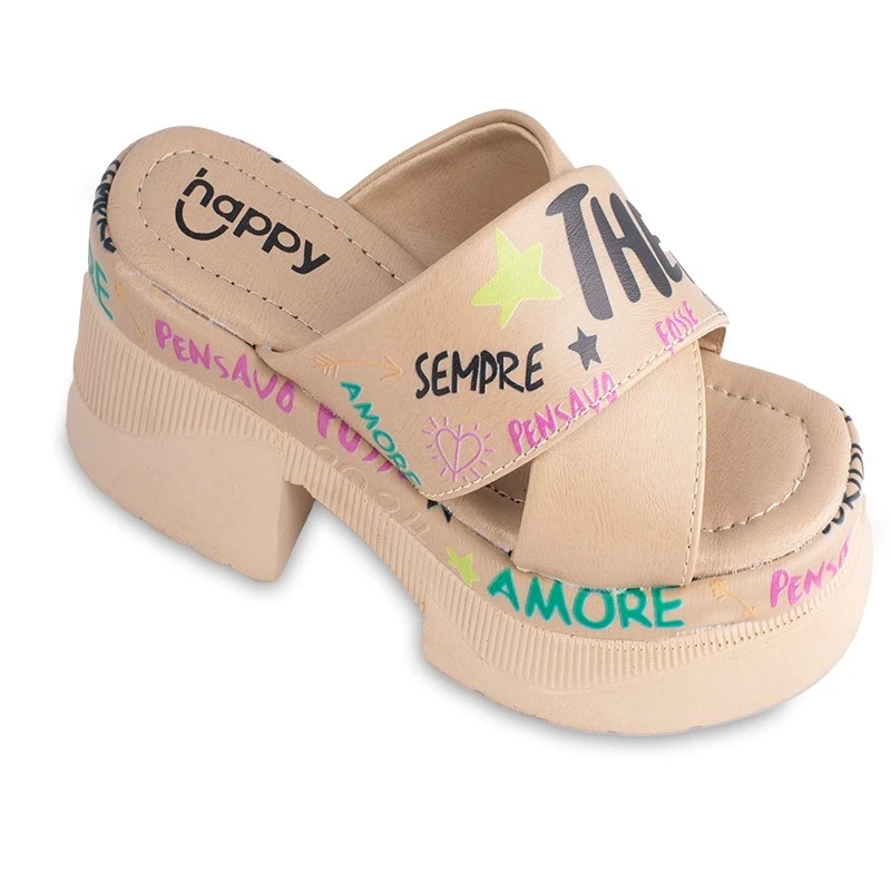 Sandal Rira Happy colors Cream