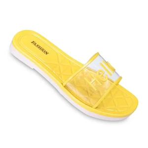 Slipper Hello PAPA PVC colors Yellow