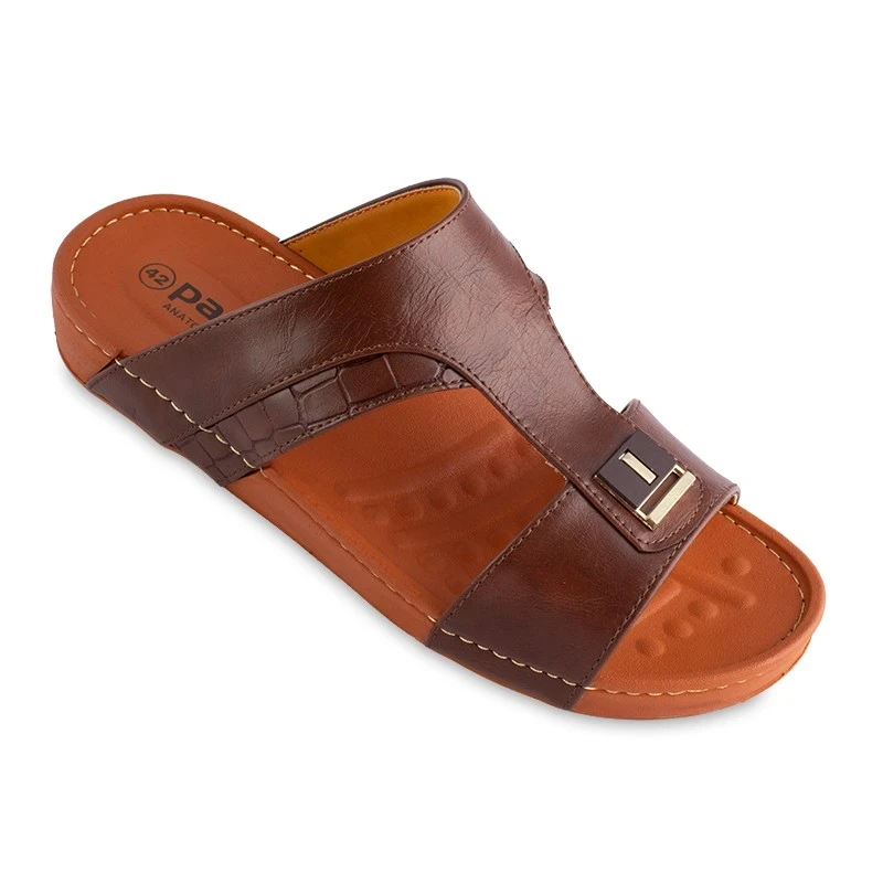صندل Emarati 301 بابا PU الألوان بني